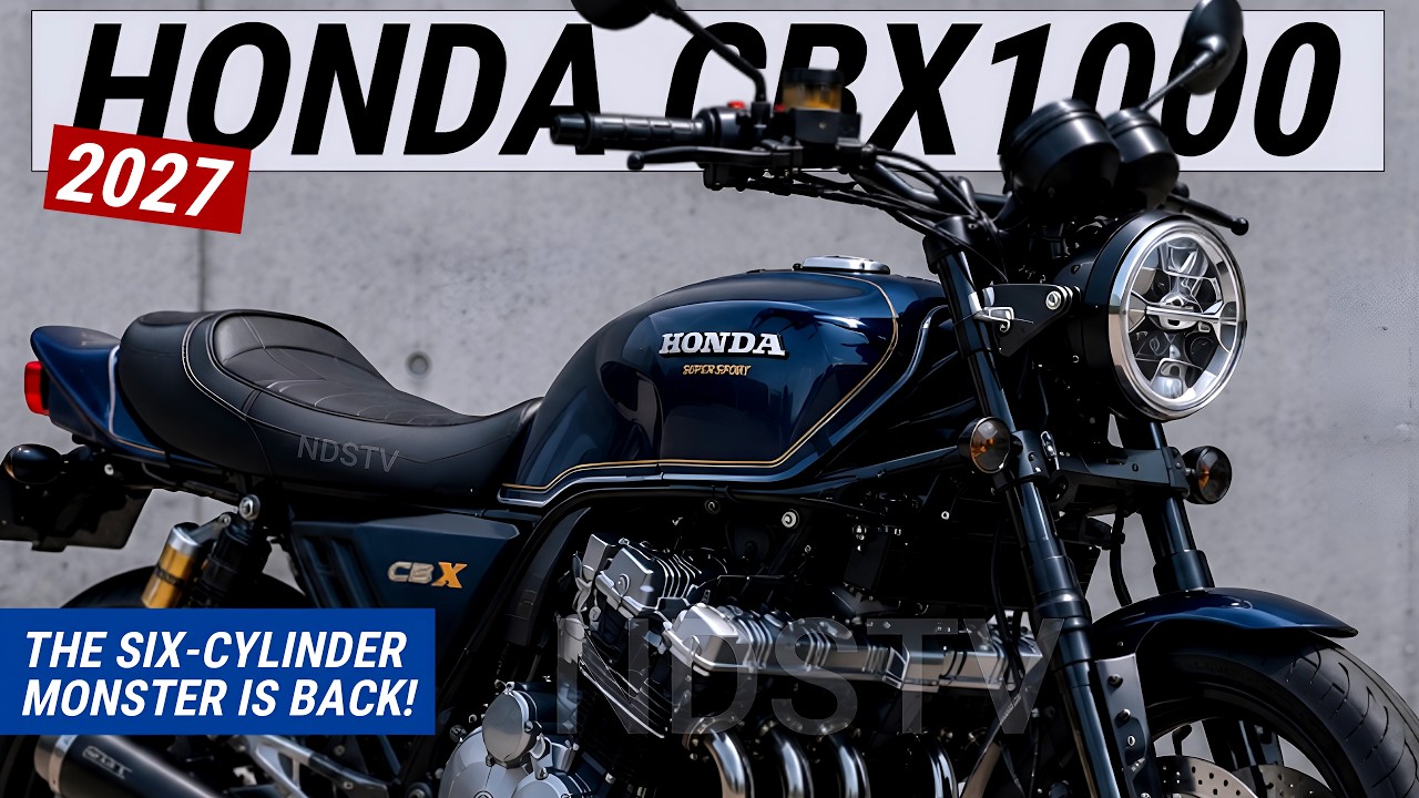 2027 Honda CBX1000 — The Six Cylinder Monster Reborn - YouTube