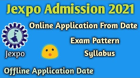 Jexpo 2021 Exam Dates || Syllabus || Exam Pattern