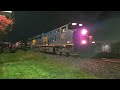 CSX Intermodal (I010) - CSXT 3321, 5246 - Fairport Junction, Fairport NY - 10/28/2025