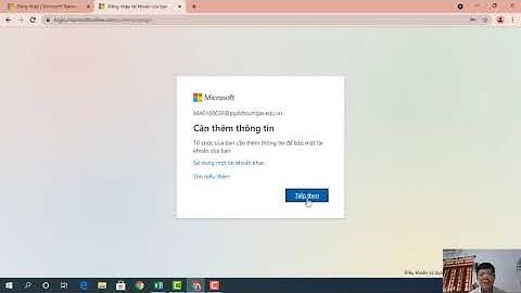 HƯỚNG DẪN HỌC SINH ĐĂNG NHẬP TEAMS ĐỂ VÀO LỚP HỌC