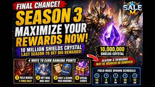 FINAL Season 3 Guide! Maximize Rewards Before They Reduce | Sale M Tips & Strategy