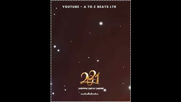 Happy New Year | Avee Player Template Download Link 2021| new year template | template 2021 |