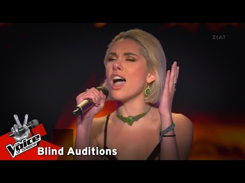 Ιωάννα Γεωργακοπούλου - It's a man's man's man's world | 9o Blind Audition | The Voice of Greece