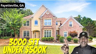 Inside a $466K Home in Fayetteville GA | Massive Backyard   2 Fireplaces!