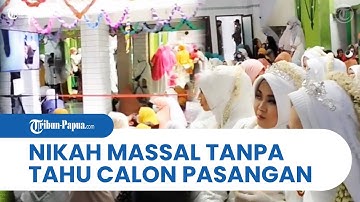 Kisah Pernikahan Massal Tanpa Tahu Calon Pengantin di Sidoarjo, Faricha: Acara Tiap 5 Tahun Sekali