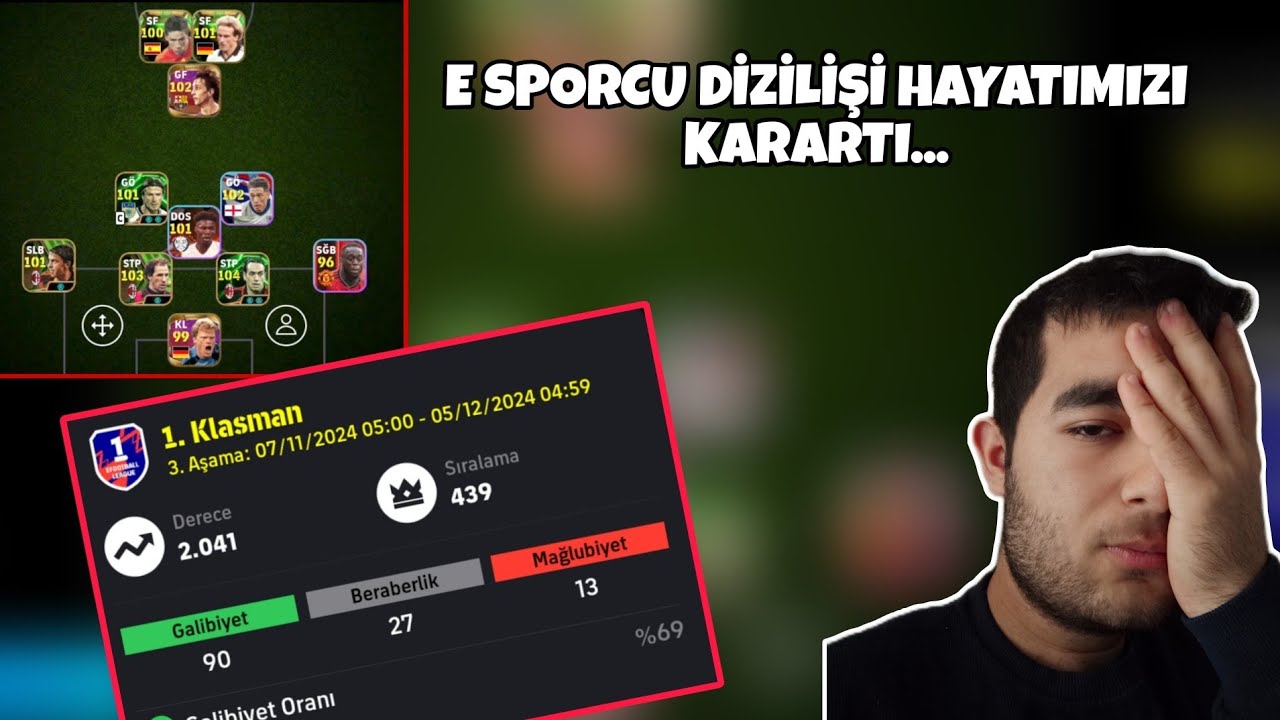 E SPORCU DİZİLİŞİ İLE İLK 500 DE OYNADIM! DÜŞTÜĞÜMÜZ GİBİ KALKARIZ ️‍🩹 ...