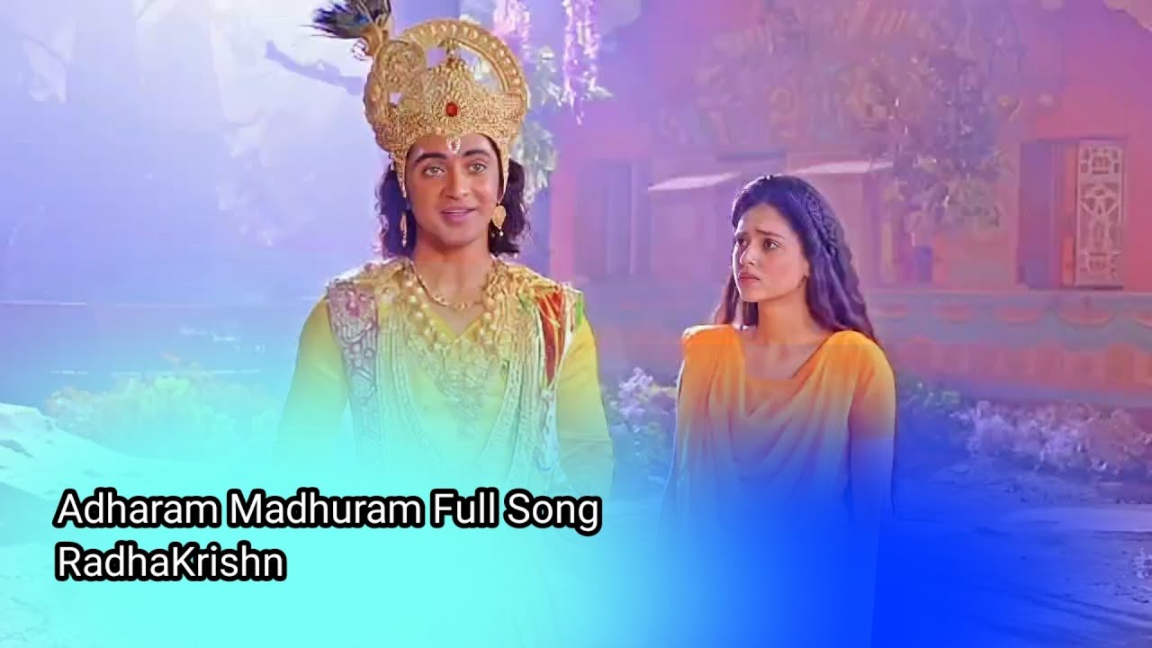 ADHARAM MADHURAM FULL FEMALE VERSION MADHURASTAKAM  ADHARAM MADHURAM DUET  STAR BHARAT