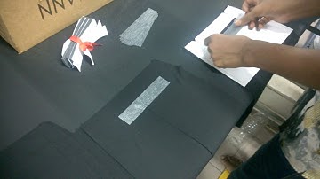 Fusing attach at welt pocket/ Fusing attach at bon pocket