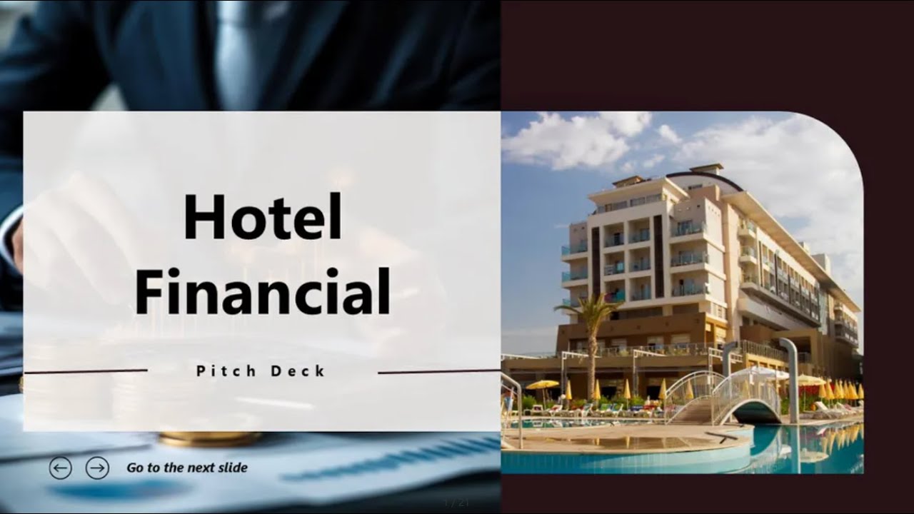 Hotel Finance Pitch Deck PowerPoint Presentation