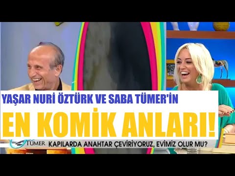 YAŞAR NURİ ÖZTÜRK VE SABA TÜMER'İN EN KOMİK ANLARI - Saba Tümer ile Bugün