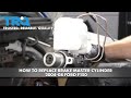 How to Replace Brake Master Cylinder 2004-08 Ford F150