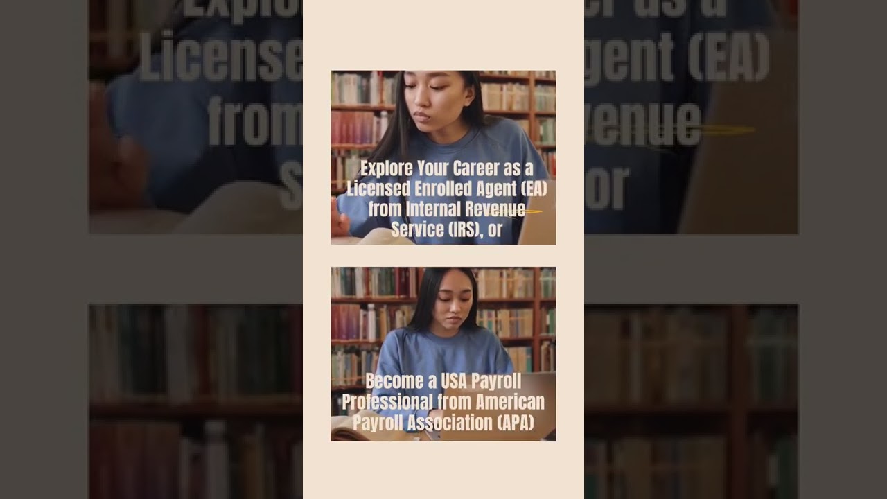 Explore Career in USA Taxation, Payroll & Accounting in 2022 | For Graduates or Post Graduates