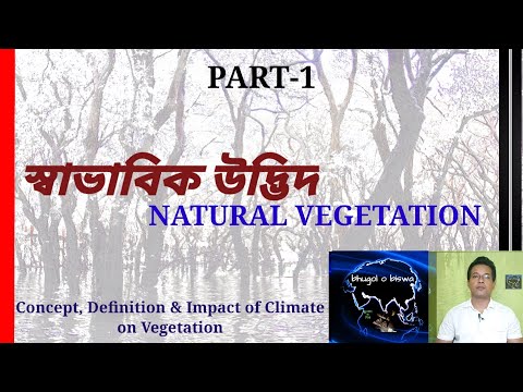 জলবায়ু ও স্বাভাবিক উদ্ভিদ:PART-1:  স্বাভাবিক উদ্ভিদের উপর জলবায়ুর প্রভাব। CLIMATE AND VEGETATION