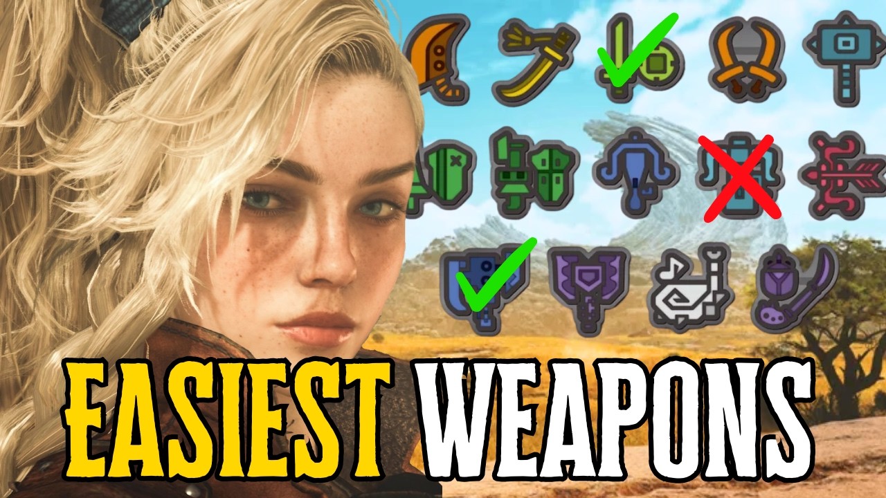 Monster Hunter Wilds – Ultimate Beginner Weapons Guide!