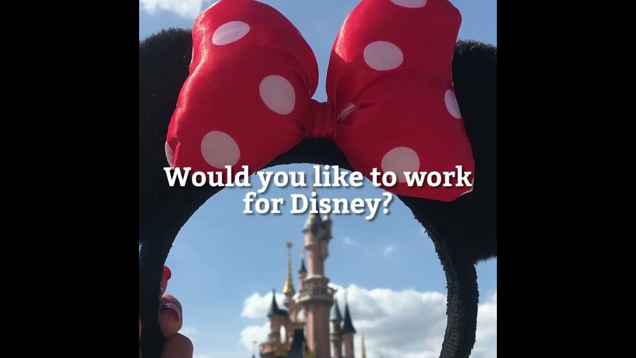 Work At Disney!