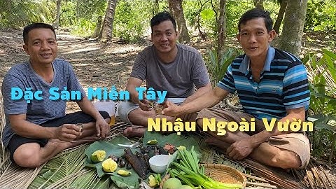 Tát Mương Bắt Cá Lóc Nướng Trui Xoài Đập Nhậu Ngoài Vườn Quá Đã | Cù Lao Dung Vlogs #711
