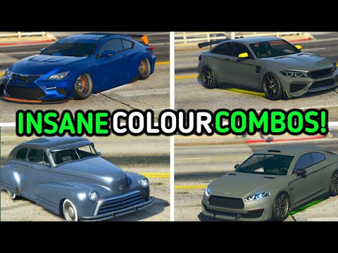BEST COLOUR COMBOS - Underrated And Unique | GTA Online - YouTube