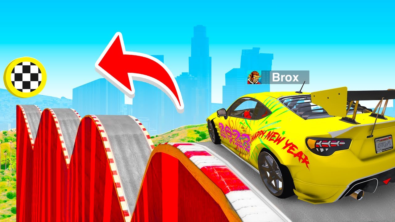 Die BESTEN AUTOS vs. WELLEN RAMPE in GTA 5!