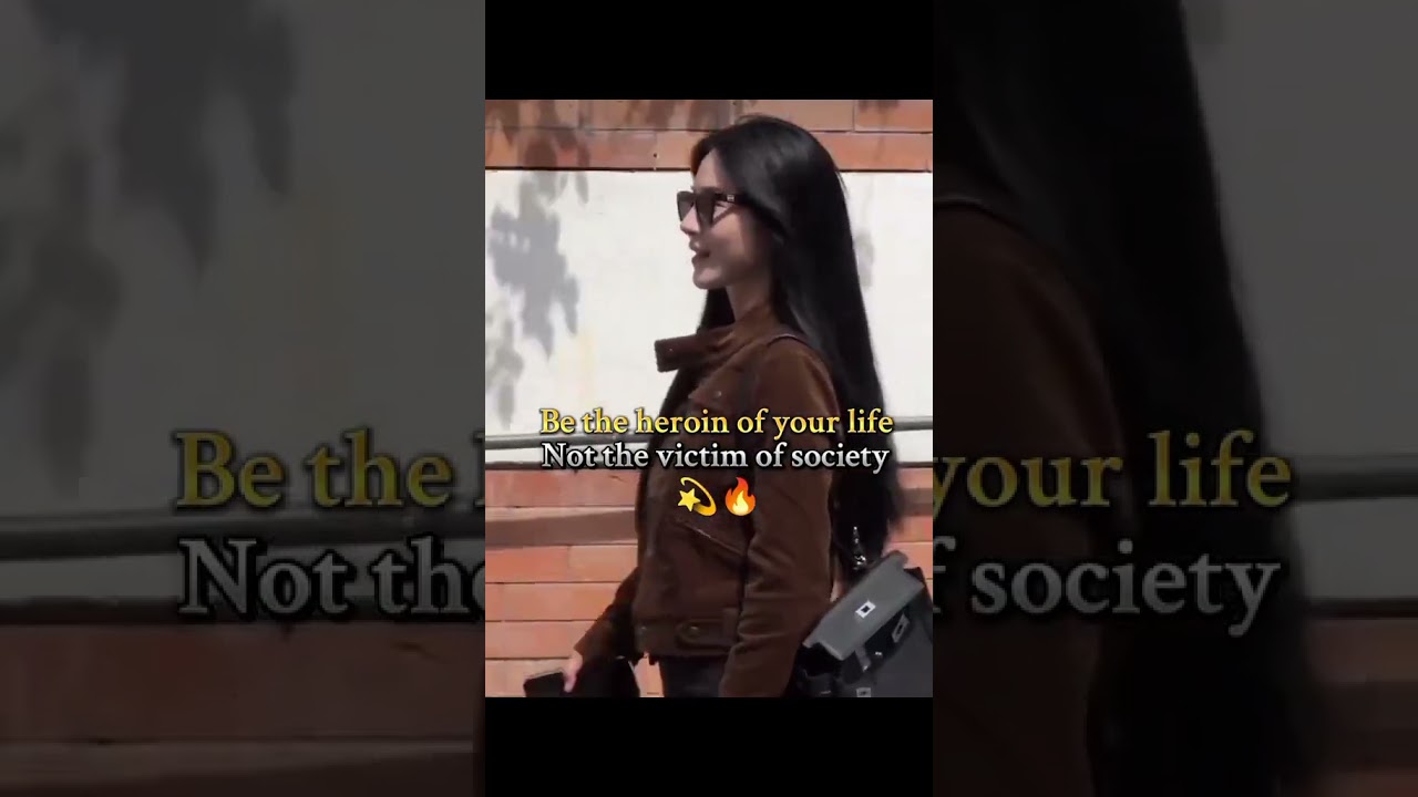 Be the heroin you are main character of your own life 💯