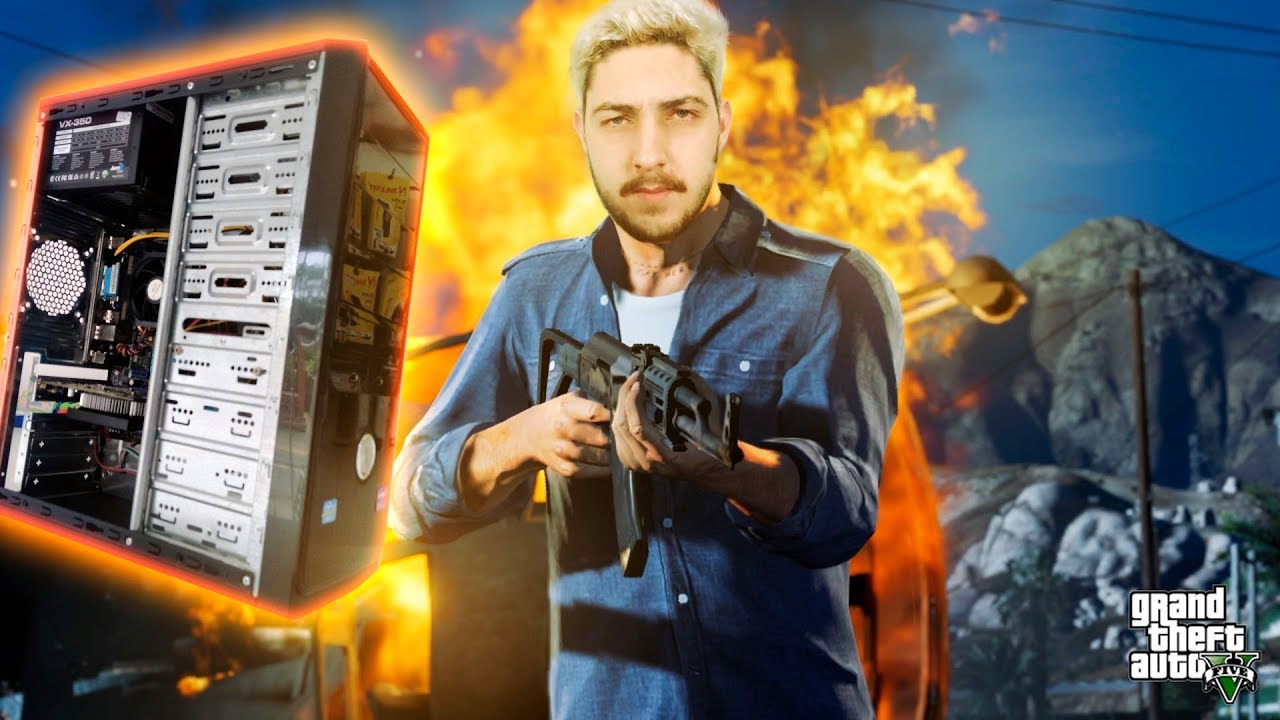 GTA V NO PC GAMER BARATO 8, MENOS DE R$ 1200!