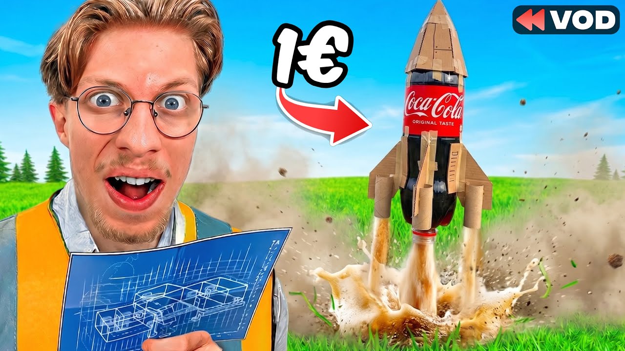 J'ai Transformé mon Jardin en Base de la NASA ! (Basement to the Sky)