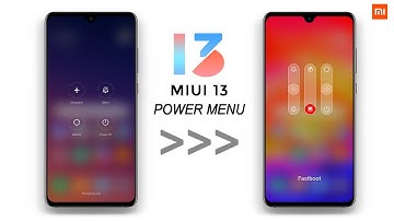 Enable MIUI 13 Power Menu On Any Xiaomi Phone