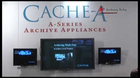 Cache-A Archiv system auf der IBC 2009 Deutsch