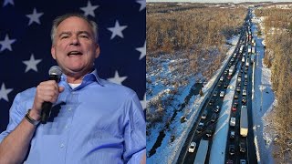 Virginia Sen. Tim Kaine speaks to FOX 5 after being stuck on I-95 for 27 hours | FOX 5 DC