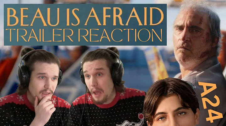 BEAU IS AFRAID - Trailer REACTION! - (Joaquin Phoenix, Ari Aster, A24 film)