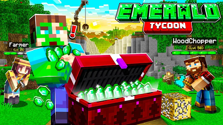 BECOMING an EMERALD TYCOON in MINECRAFT!
