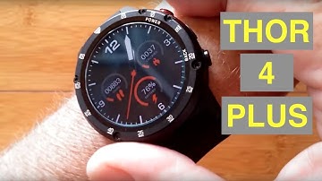 ZEBLAZE THOR 4 PLUS 4G Android 7.1.1 Always Time Display Smartwatch: Unboxing and 1st Look