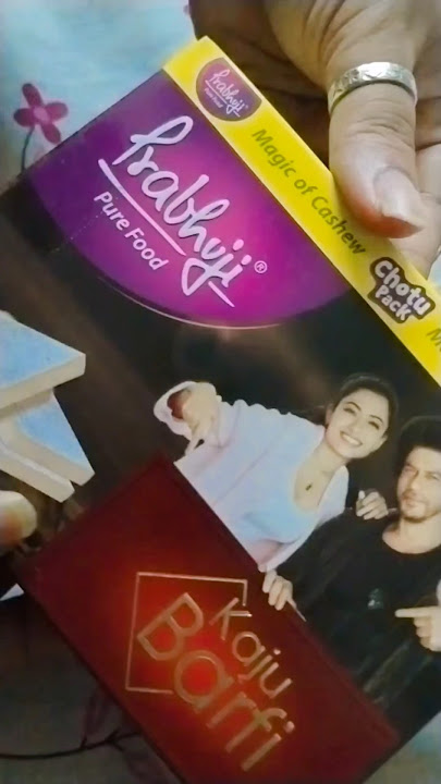 unboxing of kaju katli 😋#shorts#food #viral