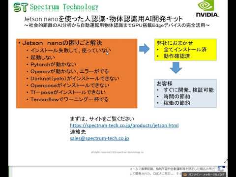 Jetson nanoでお困りの方に朗報です。弊社のＡＩ開発キットを購入するだけて全て解決。