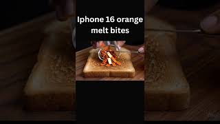 Iphone 16 Orange hot melt bits   Subscribe to get hungry   #ai #aiart #usa  #shortsviral  #shorts