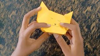 How to make paper box ||How to make paper box easy ||How to make paper box origami ||cat paper box