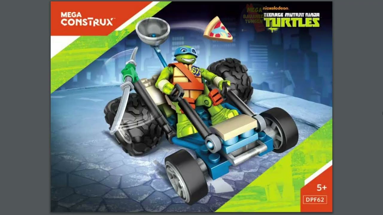 Leo™ Pizza Roadster Instructions | Teenage Mutant Ninja Turtles