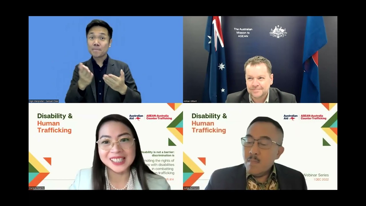 Webinar #14 disability and human trafficking