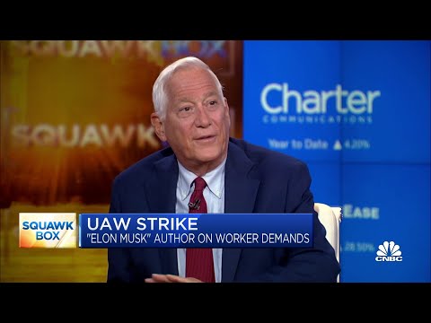 Walter Isaacson: The UAW strike is about legacy automakers figuring out the transition to EVs