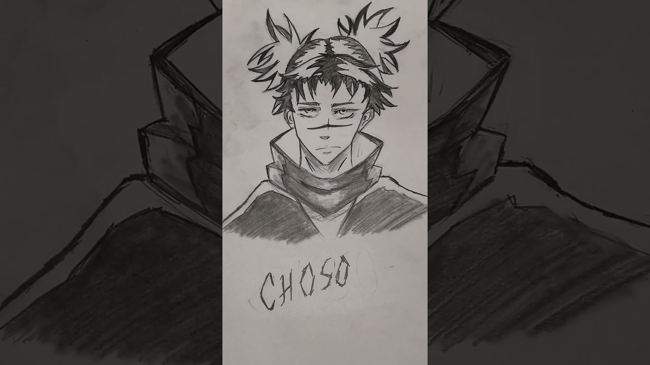 Choso drawing #anime #jujutsukaisen #drawing