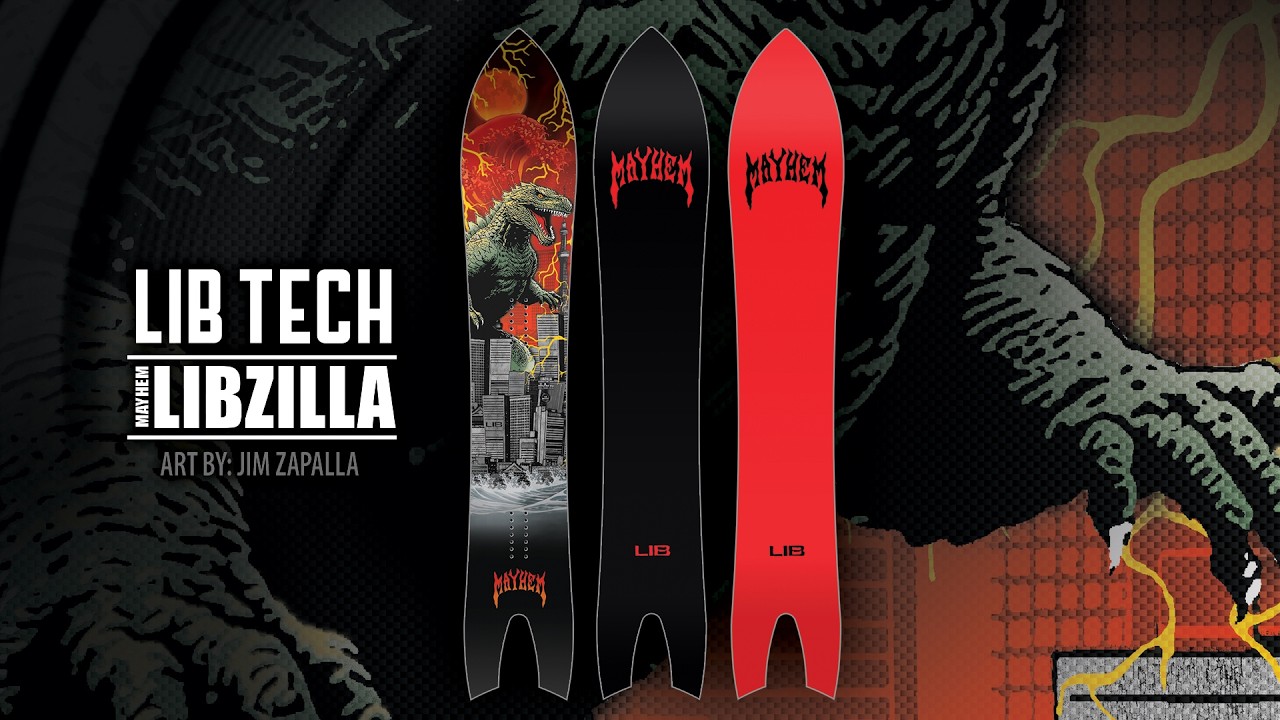MAYHEM LIBZILLA | 2026-2027 LIB TECH SNOWBOARD - YouTube