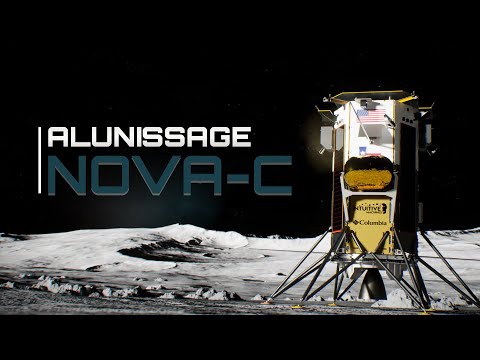 🔴  EN DIRECT ALUNISSAGE NOVA-C (Atterrissage sur la Lune d'une mission d'exploration privée des USA)