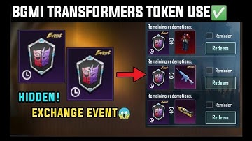 BGMI TRANSFORMERS TOKEN USE /HOW TO USE TRANSFORMER TOKEN / BGMI ME TRANSFORMER TOKEN KAISE USE KARE