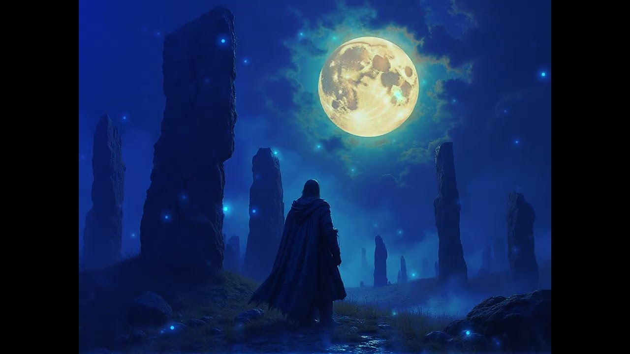 Moonlight on the Standing Stones