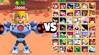 Boss Max Vs Every Brawler | Brawl Stars Boss War 🔥