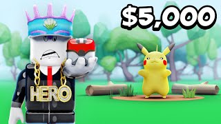 Buying pets with REAL MONEY in PET CATCHERS... (ROBLOX)