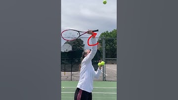 Tennis Serve: Pronation. Link to full video below