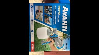 Product Review Avanti Paint and Stain Sprayer