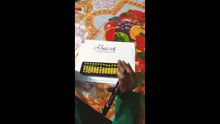 Abacus | Representation of numbers  1to 10 on abacus