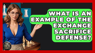 What Is An Example Of The Exchange Sacrifice Defense? - The Chess Codex