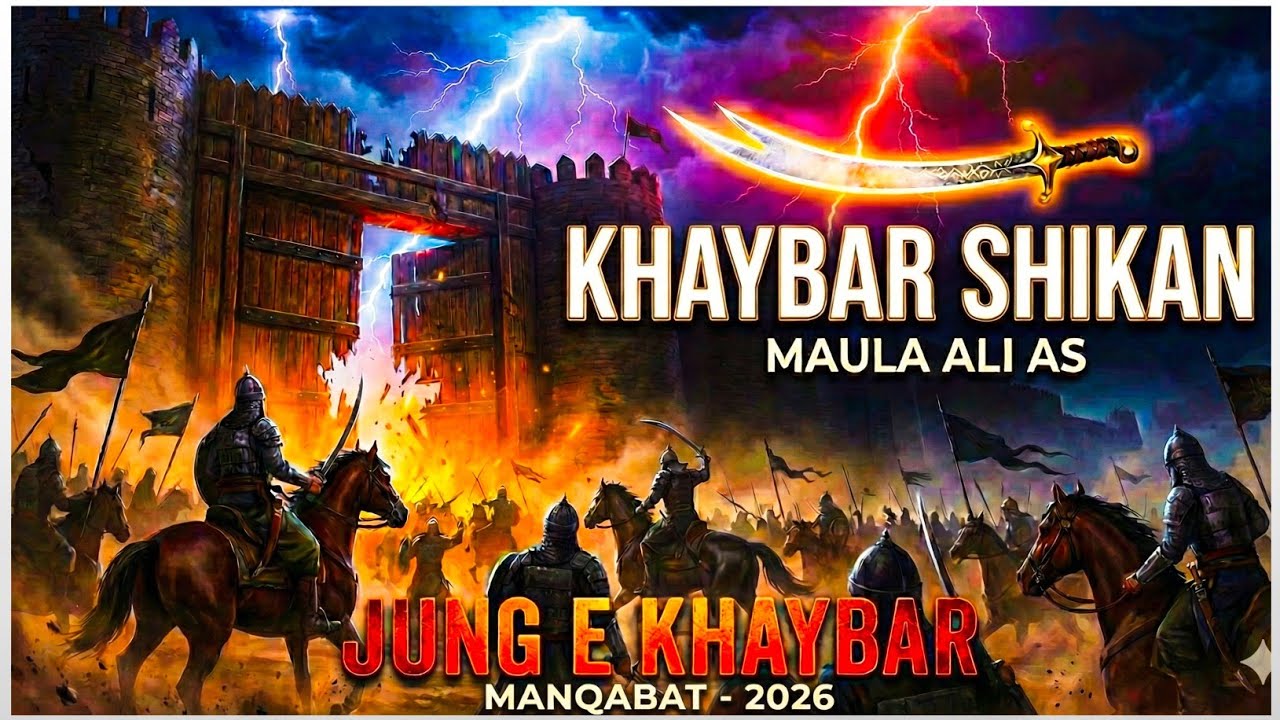 Jung-e-Khaibar Special | Khaybar Shikan Maula Ali AS Manqabat